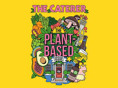 Vegan / Plant-Based illustration – The Caterer Magazine