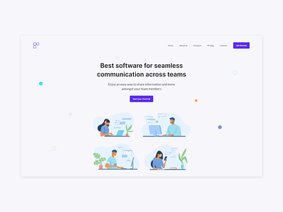 Landing Page UI