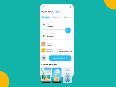 Flight Booking Exploration app booking card clean concept design exploration figma flight iphone mobile ticket travel ui