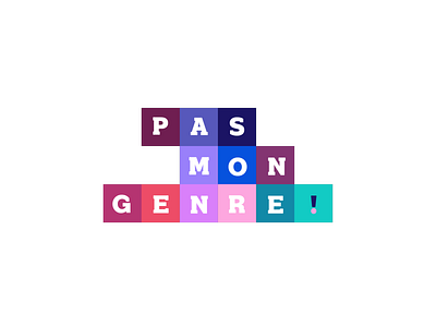 Pas Mon Genre Logo logo design