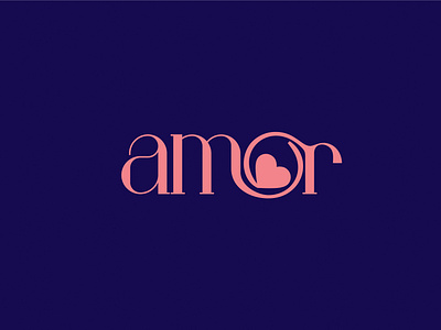 Amor logo Design