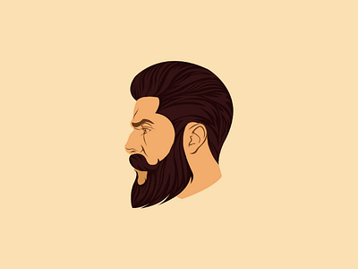 Illustration illustration beard man