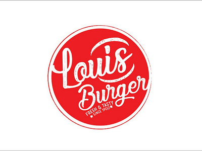 Louis burger logo logo design logo branding