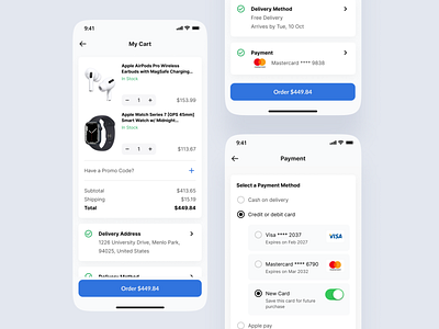 Credit Card Checkout apple bag call to action card cart clean credit card daily ui form input ios minimal mobile payment scan shop shopping trend ui ux
