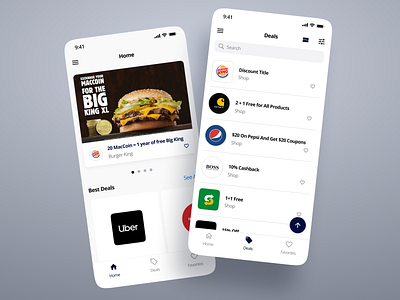 Mobile eCommerce Listing app apple branding card carousel clean design ecommerce interface ios list luxury menu minimal mobile nav search shop ui ux