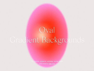 Oval Gradient Backgrounds With Grain Noisy Texture Download Now