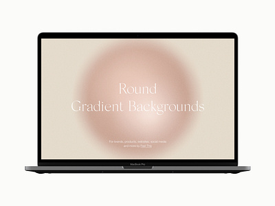 Round Gradient Backgrounds With Grain Noisy Texture Download Now