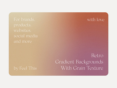 Retro Gradient Backgrounds With Grain Noisy Texture Download Now abstract background backgrounds design digital download download now editable free gradient gradients grain graphic design noisy photoshop retro texture textures vintage