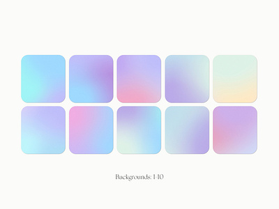 Aura Gradient Backgrounds With Grain Noisy Texture Download Now