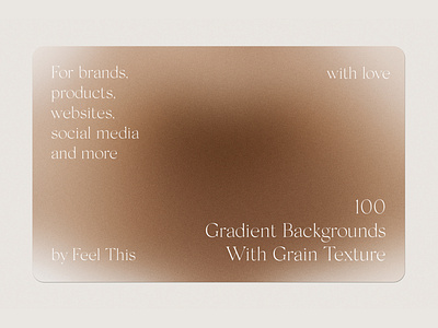 100 Beige Gradient Backgrounds With Grain Noisy Texture