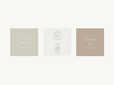 Naomi Logos. 54 Customisable & Minimal Logotypes. Ai Eps Psd ai badge branding design digital download editable eps graphic design illustration logo logos logotypes marks photoshop psd symbols template typography vector