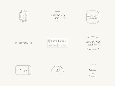 Soutono Logos. 54 Customisable & Minimal Logotypes. Ai Eps Psd ai badge branding design digital download editable eps graphic design illustration logo logos logotypes marks photoshop psd symbols template typography vector