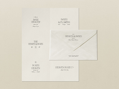 Heaven Logo Kit. 54 Customisable, Modern & Minimal Logotypes.