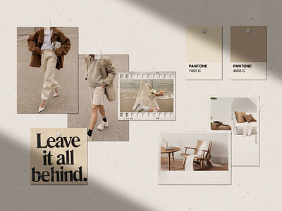 Realistic Mood Board Mockups