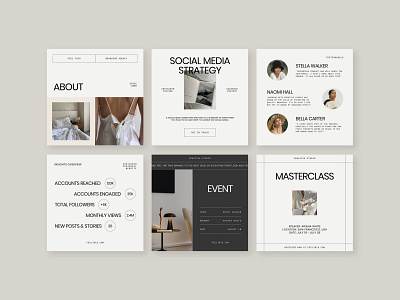 160 Social Media Templates for Instagram & Pinterest. Canva & PS branding canva canva templates design graphic design graphics instagram instagram bundle instagram creator instagram post instagram posts instagram puzzle instagram stories instagram story instagram templates marketing kit mockups social media social media kit social media templates