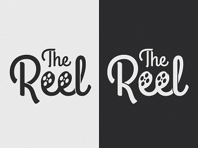 The Reel film film reel logo movies type