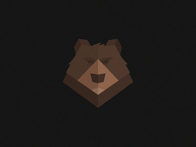 Bear animal bear branding grizzly logo