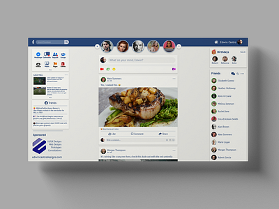 Facebook Redesign