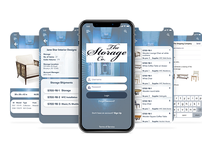 The Storage Co app branding design mobile app design mobile ui storage ui uidesign uiux ux uxdesign