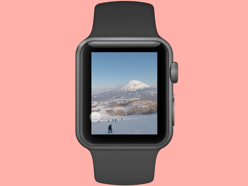 Go Pro – Angle Adjust apple watch camera app framer framer js go pro snowboarding