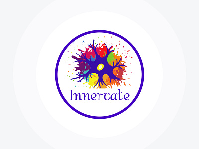 Inneruate Logo Design 3d animation branding design dribbble fiverr freelancer graphic design icon icon design illustration inneruate logo design logo logo design minimal ui upwork ux vector