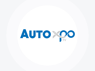 Auto xpo tv wordmark logo adobe branding business logo company logo custom logo design free graphic design how icon icon design illustrator logo logo design minimal muckup photoshop to top tv logo