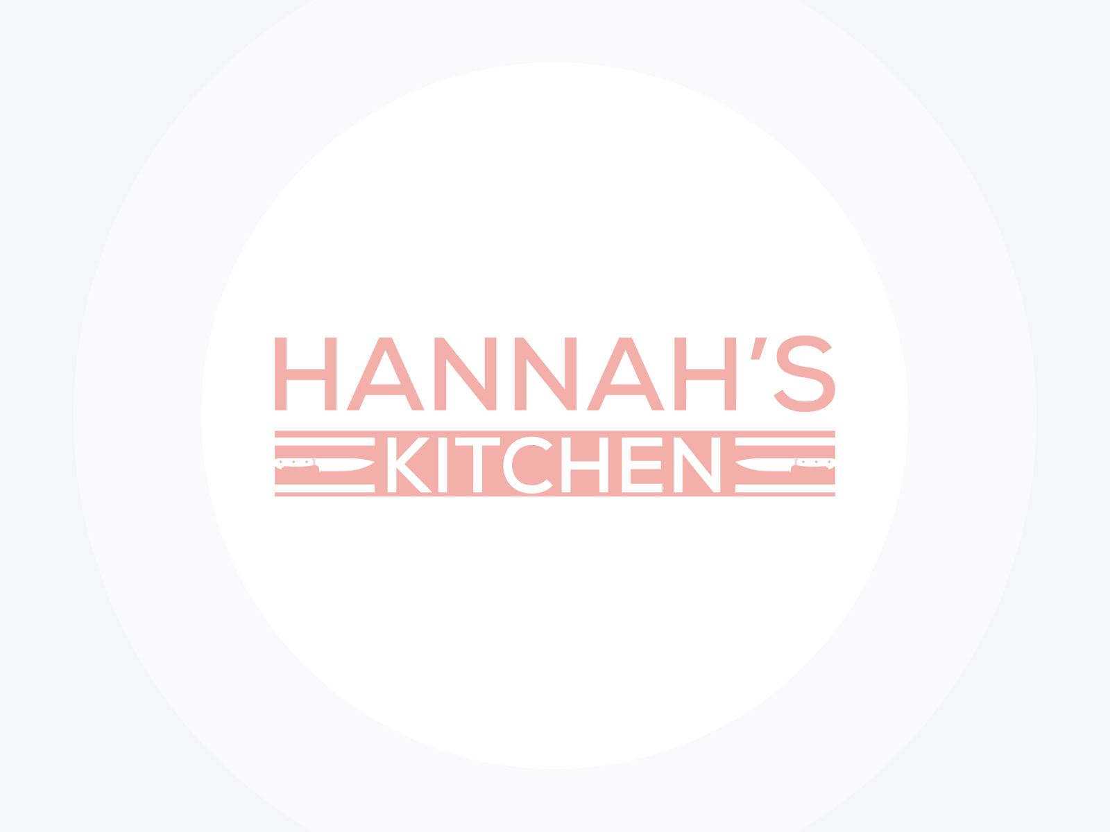 Hannahs Kitchen Wordmark Logo By Rakibul Hasan On Dribbble   Hannahs Kitchen Logo 3 4x 