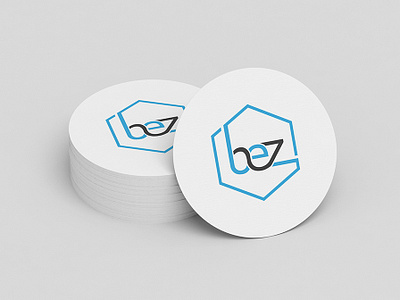 BCZ Letter Logo with Free Mock-up blue branding clean design dribbble flat graphic design icon identity illustration illustrator lettering logo minimal mock up photoshop type typography vector web