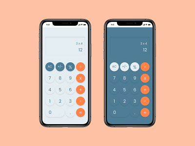 Daily UI Challenge Day #4: Calculator app branding design icon ui