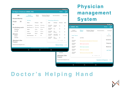 Physician Assistant System Dribbble