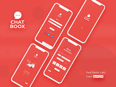 Social UI - Chat Boox (Sign in page only)