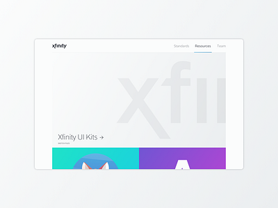 Xfinity Design Standards