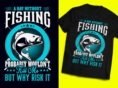 Fishing T-Shirt Design branding custom graphic ebay fishing t shirt designs graphic design hoodise illustration march by amazon merchandise design print on demand shopify t shirt typography