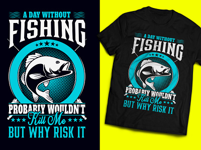 Fishing T-Shirt Design