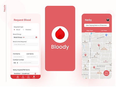 Bloddy - Blood Donor App