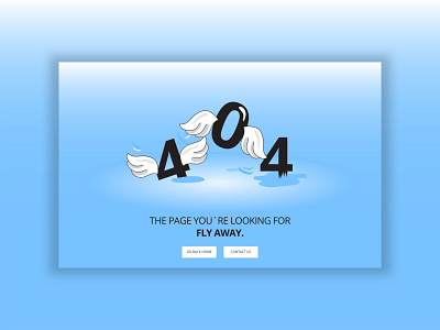 404 Page Design