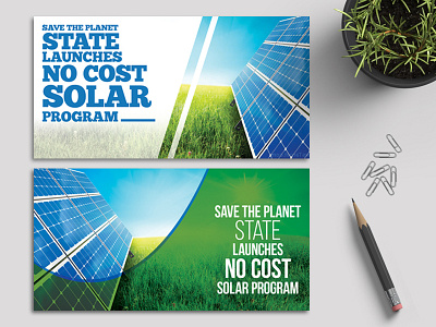 Solar Banner Design