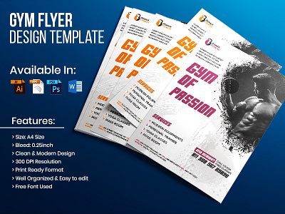 Gym/Fitness Flyer Design