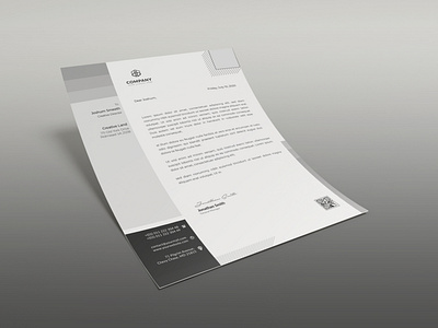 Letterhead Design template