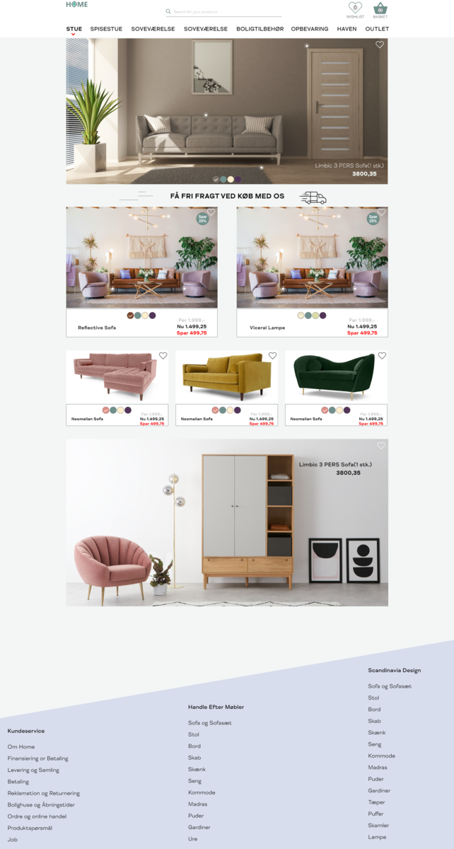Furniture Store 1 by Shirzai on Dribbble