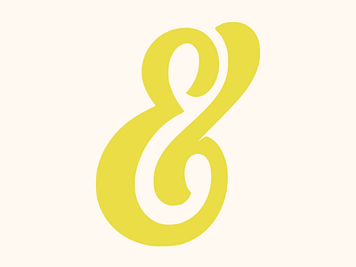 Ampersand #018 ampersand design flatdesign flatposter logo vector