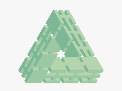 Isometric mint triangle