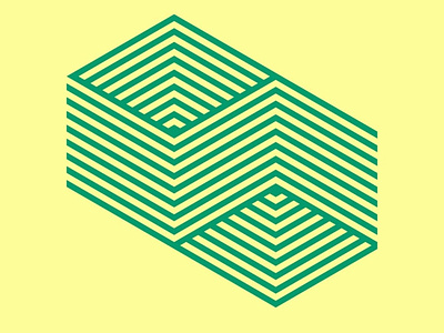 Geometric 3D Cubes flatdesign flatposter geometric geometric art illustration vector