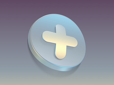 + 3d button design experiment icon illustration interface ios mac macos osx ui