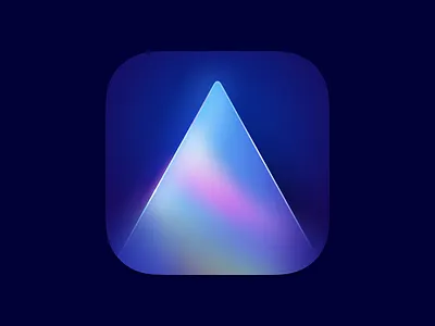 Luminar AI Icon brand crystal figma figmadesign icon icons illustration interface logo mac macos osx photo photo editor prism ui vector