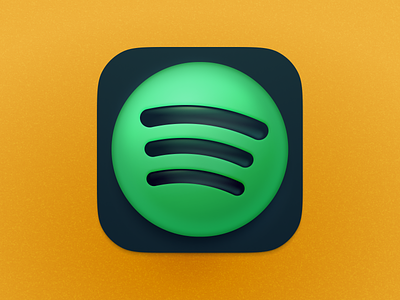 Spotify Big Sur Icon big sur bigsur icon icons illustration interface logo mac macos music music player osx spotify vector