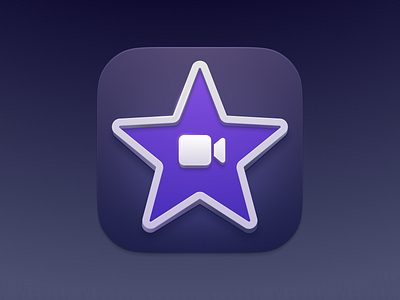 iMovie Icon apple icon icon design illustration illustrator imovie interface ios logo mac macos osx remix remux sketch ui vector video