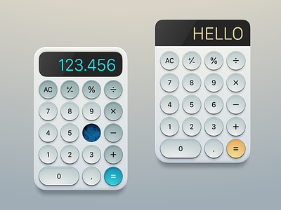 Calculator Tutorial app app design auto layout autolayout calc calculator design figma illustration interface ios macos osx source tutorial typography ui ux vector
