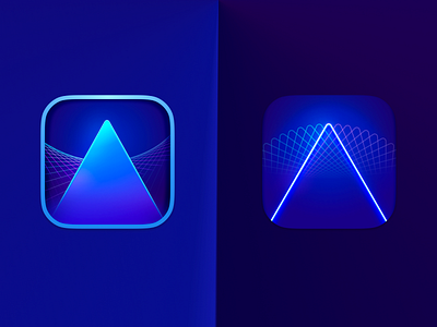 Luminar Ai icon Exploration branding design figma icon illustration interface logo mac macos osx ui vector