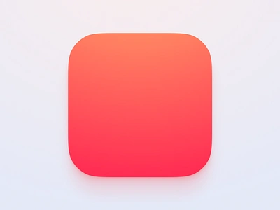 MONZO App icon android bank design icon illustration interface ios iphone logo monzo orange red vector